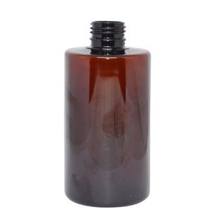 Frasco de PET Cilíndrico Reto Âmbar 500ml Rosca 28/410 (01 unidade)