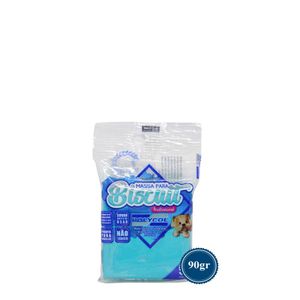 Massa Pronta para Biscuit Azul Tiffany Polycol (90 gramas)