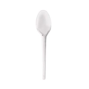 Colher de Refeição Leve Cristal Strawplast (50 Unidades)