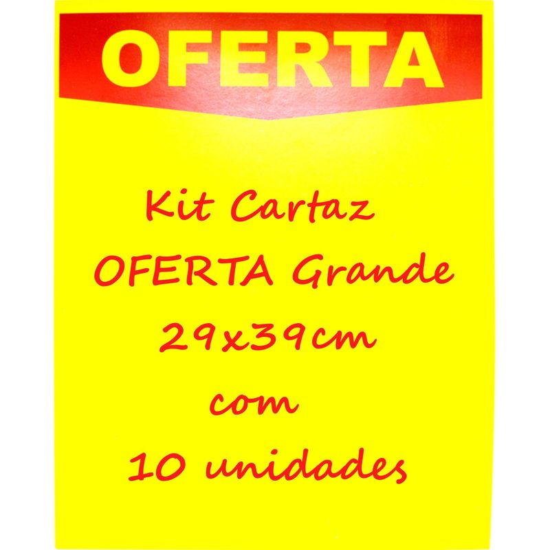 Kit-Cartaz-Oferta-Grande-29x39cm--10-unidades-