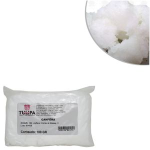 Cânfora Tulipa Essências (100 gramas)