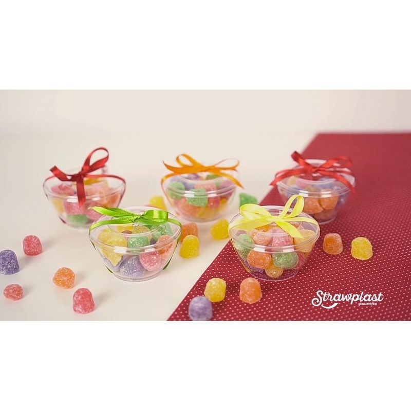 Kit-Pote-e-Tampa-Redondo-em-Poliestireno-Ref.787-100ml-Branco-Strawplast--10-unidades-