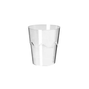 Copo Mini Doce Poliestireno Incolor 25ml Strawplast (10 Unidades)