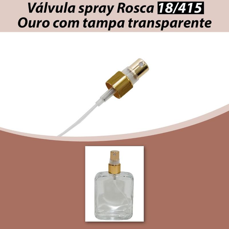 Valvula-Spray-Rosca-18-415-Ouro-com-Tampa-Transparente--01-unidade-