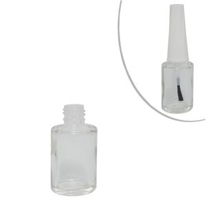 Frasco de Vidro Esmalte 10ml Ref. 487 Rosca 13/415 Vidraria Anchieta (01 unidade)