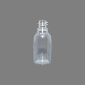 Frasco PET Transparente 30ml Rosca 18mm DIN Farmaplast (100 unidades)