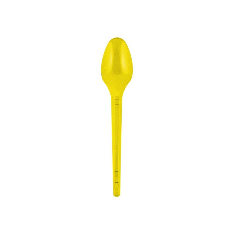 Colher-de-Sobremesa-Amarela-Strawplast--50-Unidades-