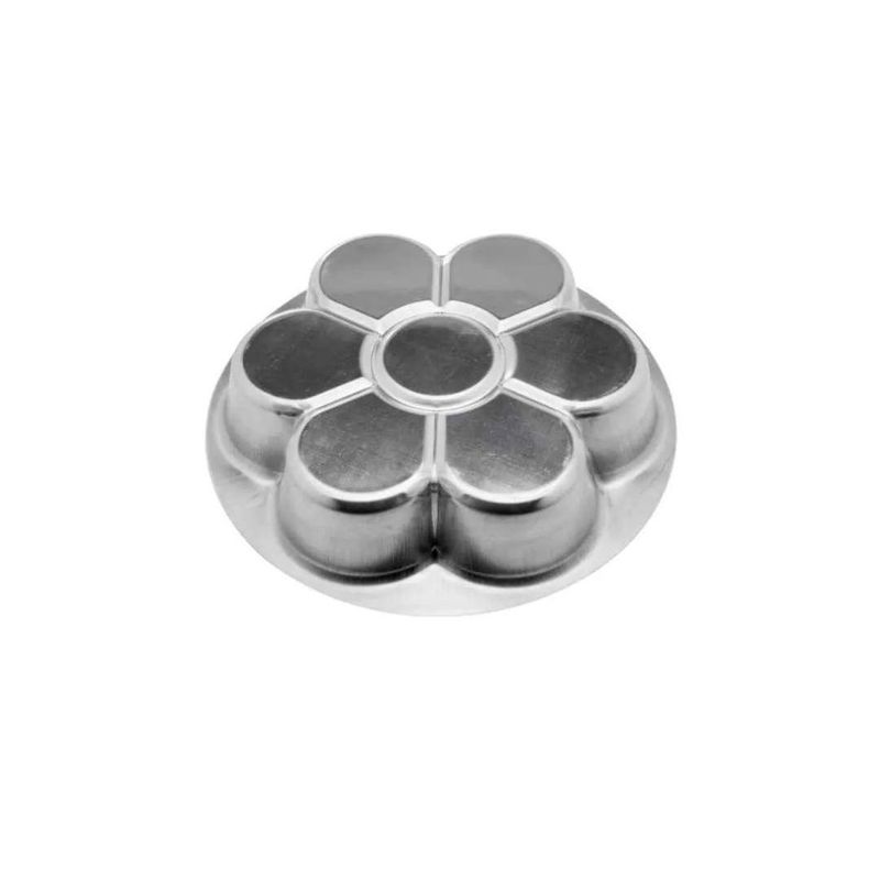 Forma de Alumínio Flor M 20x5cm Ref. 2455 Caparroz (01 Unidade)