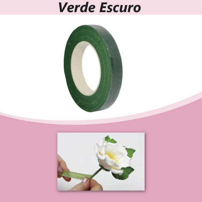 Fita-Floral-12mm-x-27mts-Verde-Escuro-Vaniart-Artesanatos--01-unidade-