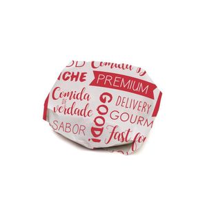 Papel Manteiga Linha Delivery Decorado 35x25cm Cromus (100 Unidades)