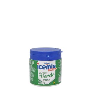 Corante em Pó Icemix Color Verde Folha 100gr Iceberg (01 unidade)
