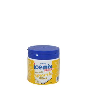 Corante em Pó Icemix Color Amarelo Gema 100gr Iceberg (01 unidade)