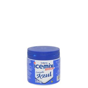Corante em Pó Icemix Color Azul 100gr Iceberg (01 unidade)