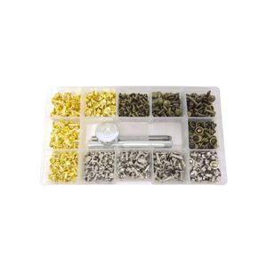 Kit 300 Rebites Duplos 6mm 8mm 12mm Westpress (304 Itens)