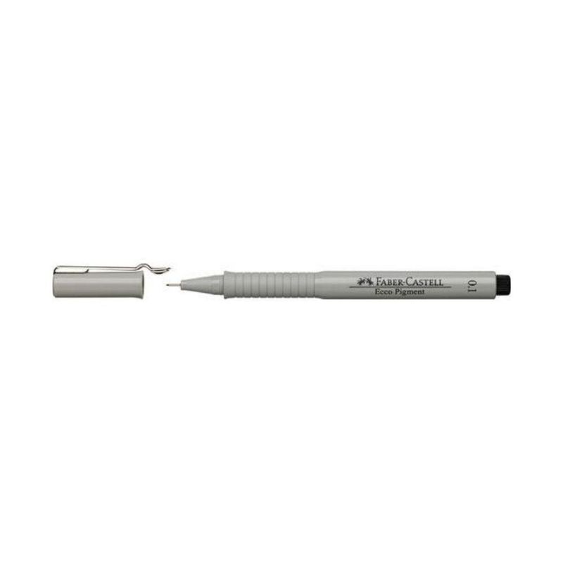 Caneta-Nanquim-Ecco-Pigment-01mm-Preta-Faber-Castell--01-Unidade-