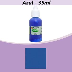 Pigmento Líquido para Cosméticos Artesanais Azul Saramanil (35ml)