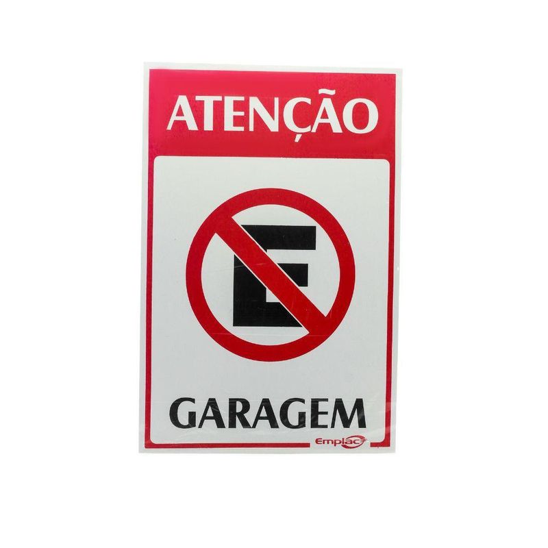 Placa-Atencao-Garagem-30x20cm-Emplac--1-unidade-