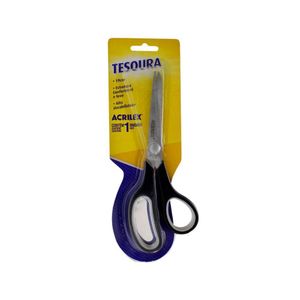 Tesoura Multiuso 19cm Ref.: 22529 Preto Acrilex (01 unidade)