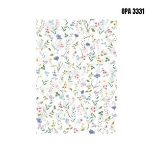 Papel Para Decoupage Opapel 30x45 Ref. OPA 3331 Estampa Flores Micro V OPA Criando Arte (01 unidade)