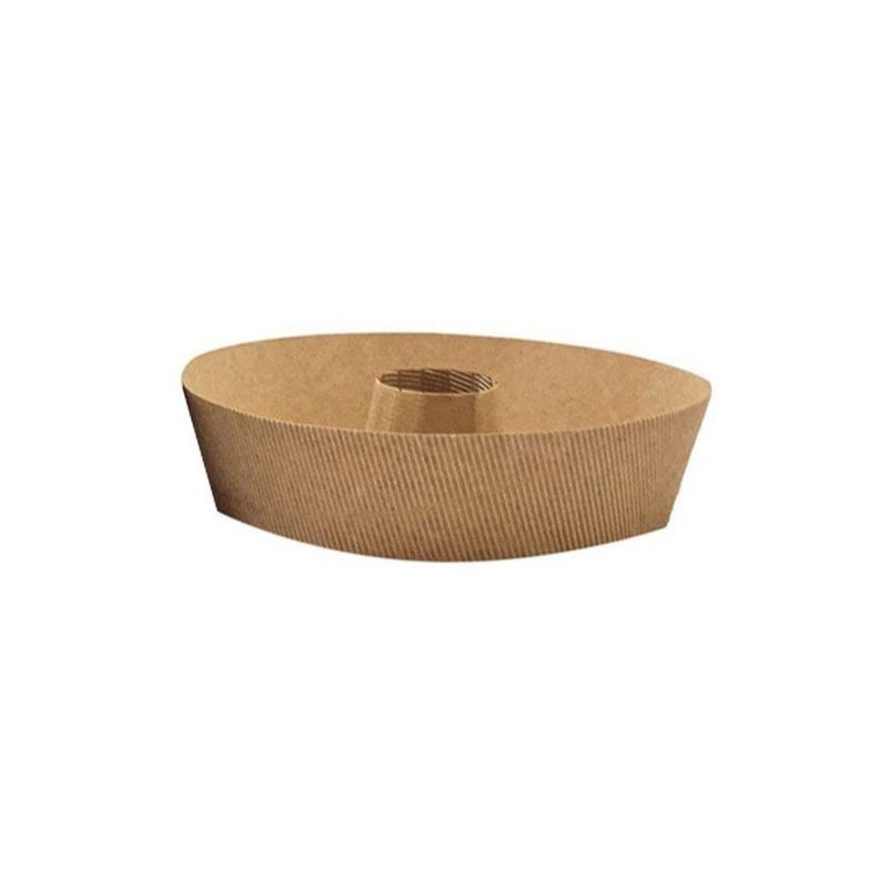 Forma-de-Papel-Redonda-C--Furo-Para-Torta-Suica-Micro-ondulada-Kraft-500gr-15.0x5.5cm-Ecopack--5-unidades-
