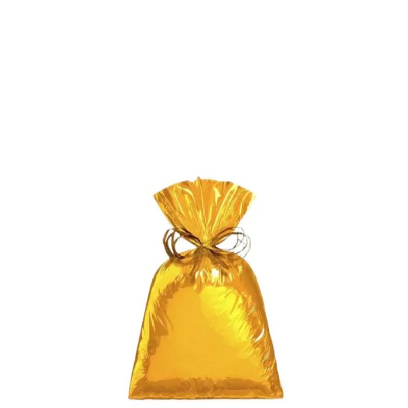 Saco-para-Presente-Metal-Dourado-8x22cm-Ref.--99790002-Cromus--50-unidades-