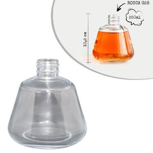 Frasco de Vidro Ariel S/ Tampa 250ml Ref. 3024104 Rosca 28/410mm Matriz(01 unidade)