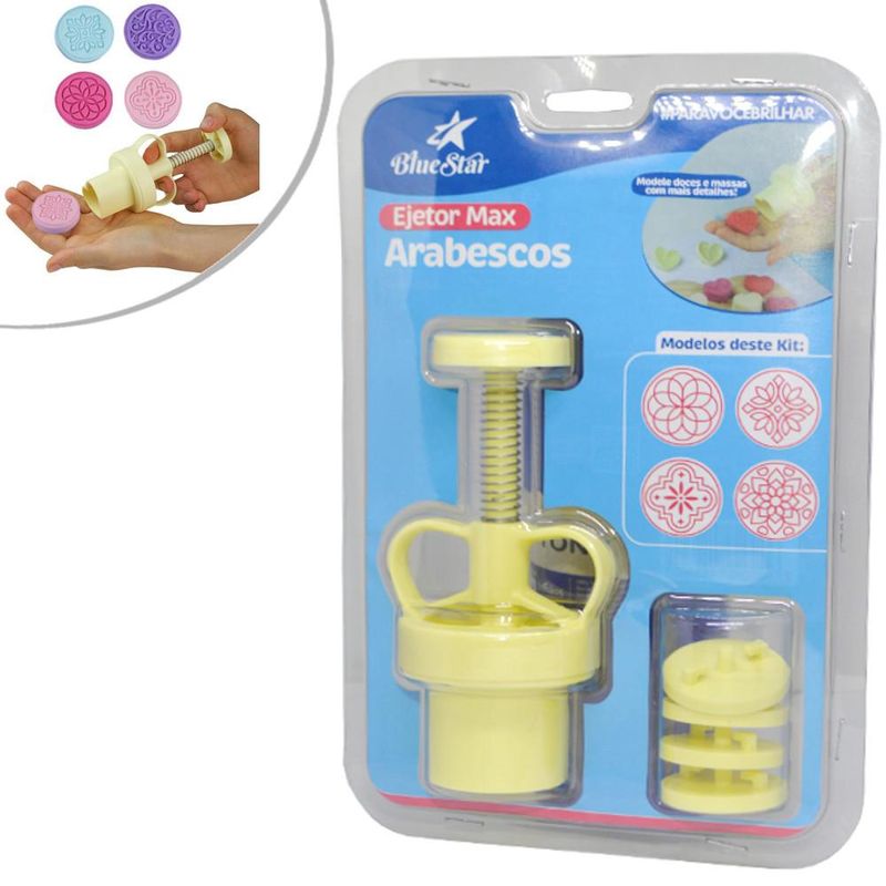 Kit-Ejetor-Max-Arabesco-Ref.-412390-Blue-Star--05-pecas-
