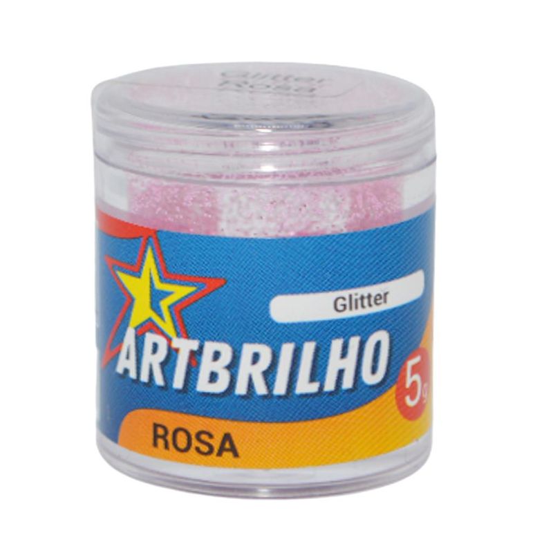 Glitter Rosa ArtBrilho (5 gramas)