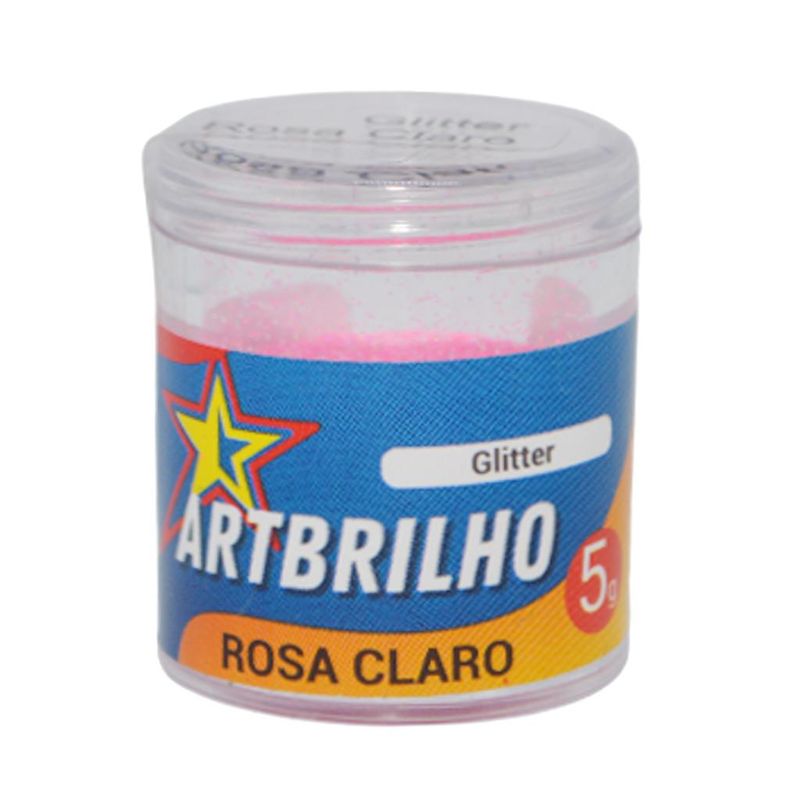 Glitter-Rosa-Claro-ArtBrilho--5-gramas-