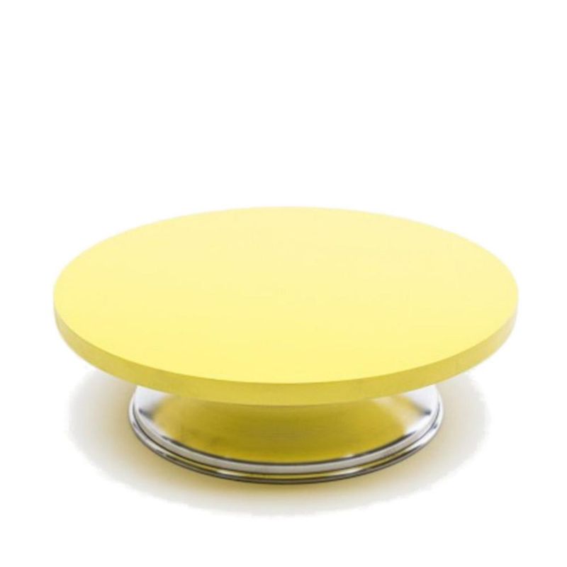 Bailarina--Prato-Giratorio--MDF-Amarela-20cm-Ref.-3112-Caparroz--01-unidade-