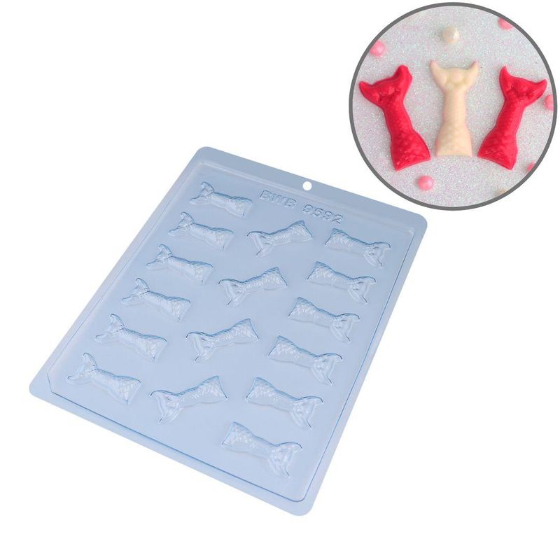 Forma de Acetato Simples Cauda de Sereia Ref. 9592 BWB (01 Unidade)