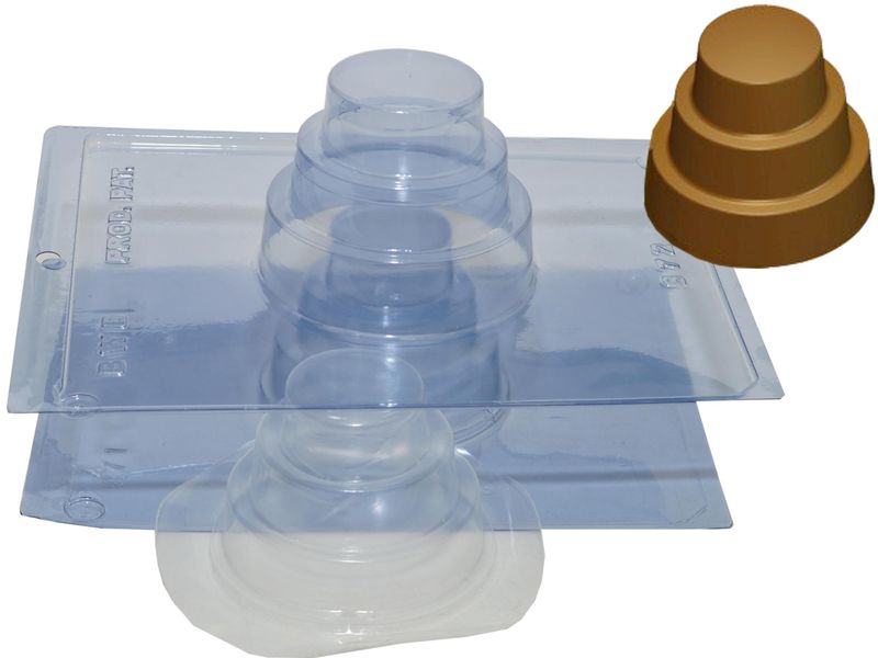Forma-em-Acetato-com-Silicone-Bolo-Gigante-Liso-RF-872-BWB--01UND-