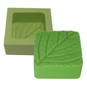 Molde de Silicone Quadrado Folha Ref. 7231 Acquacolor (01UND)
