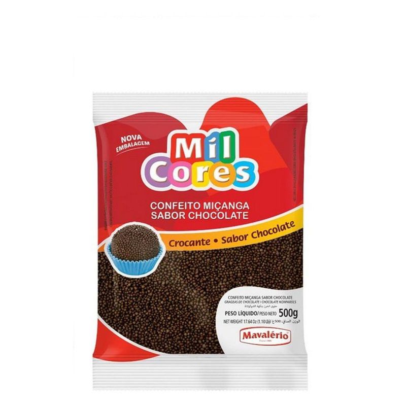 Confeito-Micanga-Sabor-Chocolate-Mil-Cores-Mavalerio--500-gramas-