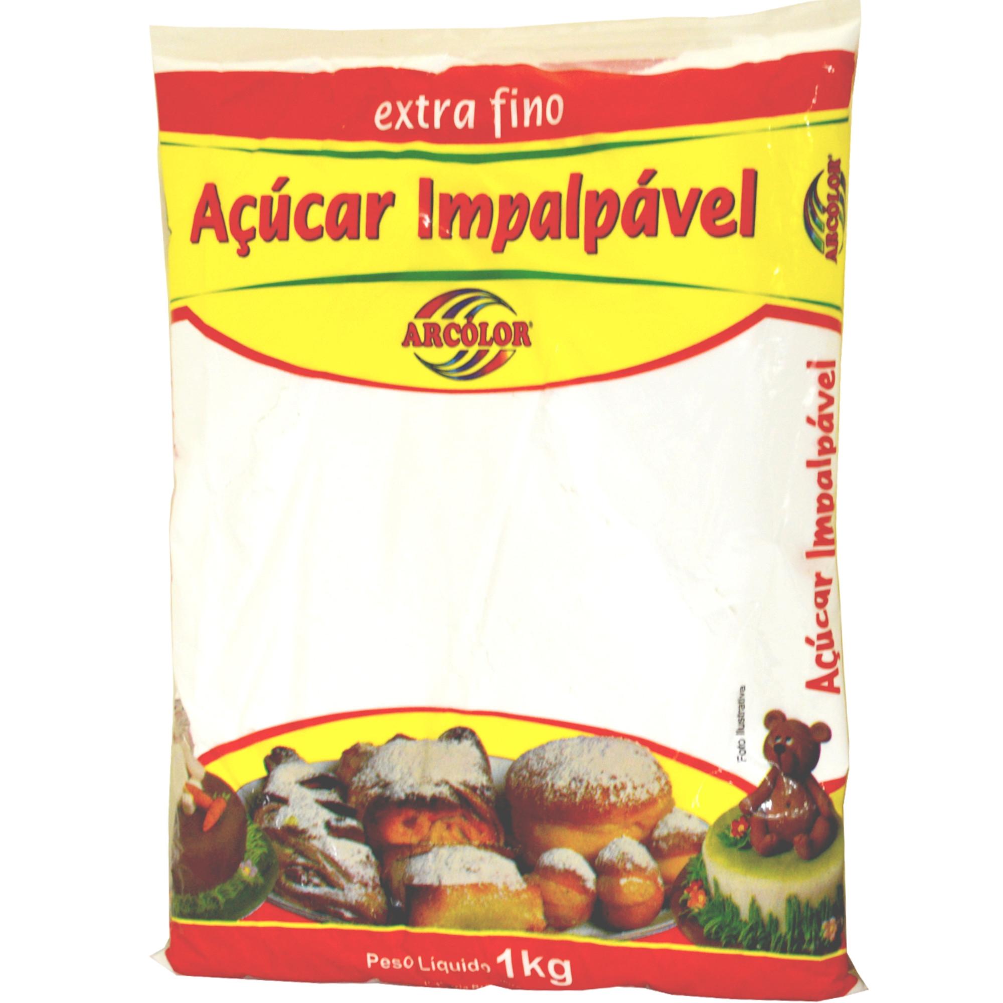 Açúcar Impalpável Extra Fino Arcólor (1KG) - Irmãos Haluli