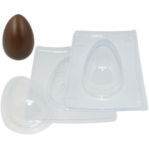 Forma em Acetato com Silicone Ovo Liso 350gr Ref. 50 BWB (01UND)