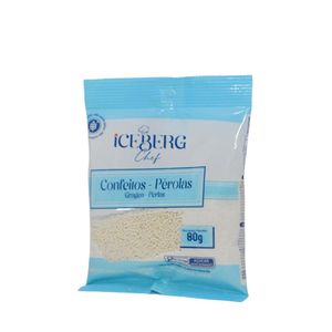 Confeitos Pérolas Perolada Iceberg Chef (80 gramas)