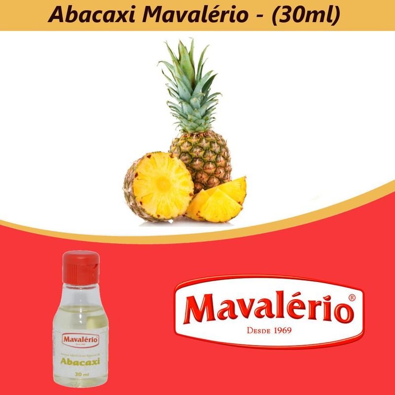 Aroma-Identico-ao-Natural-de-Abacaxi-Mavalerio--30ml-