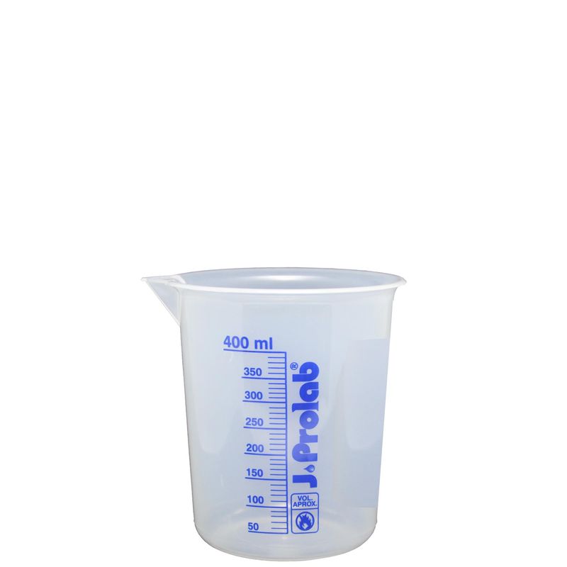 Becker Plástico 400ml J.Prolab (01UND)
