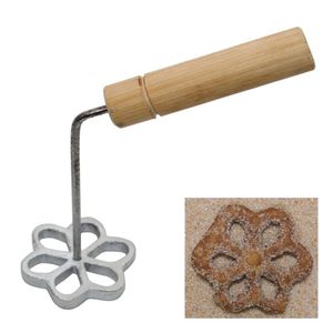 Forma Flor para Filhoses ou Sonho/Rosette N.1 em alumínio fundido (01UND)