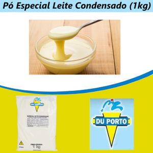 Pó para Gelados Comestíveis Sabor Especial Leite Condensado Du Porto (1KG)