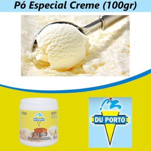 Pó para Gelados Comestíveis Sabor Creme Du Porto (100 gramas)
