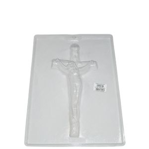 Forma em Acetato Simples Grande para Gesso Crucifixo Ref. G64 (01UND)