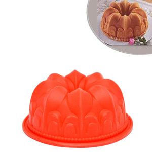 Forma Redonda em Silicone para Confeitaria Círculo Pequena na cor Vermelha 10.5cm Ref. 4560-SN13257