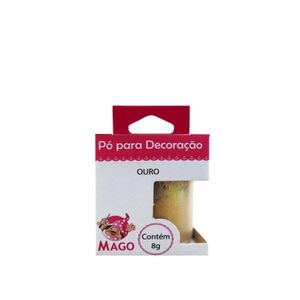 Pó para Decoração Ouro Mago (8 gramas)