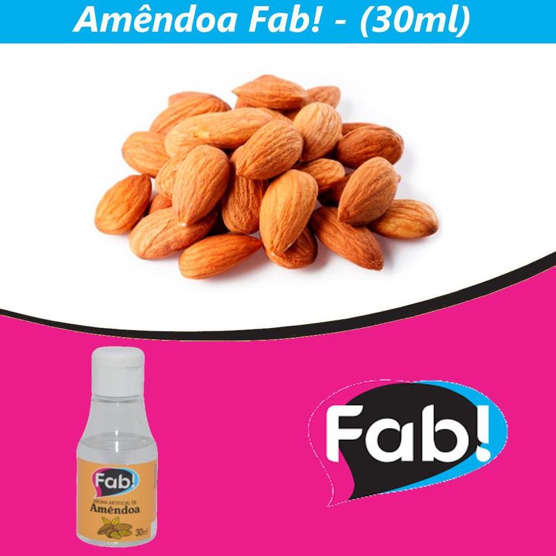 Aroma Artificial de Amêndoa Fab! (30ml)