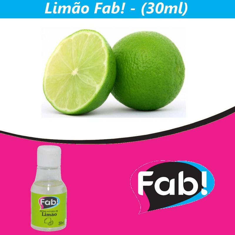 Aroma Artificial de Limão Fab! (30ml)