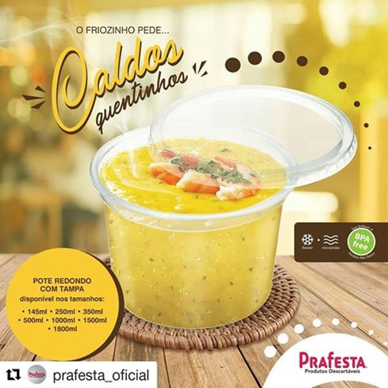 Pote-Redondo-PP-Transparente-com-Tampa-500ml-Prafesta--Kit-com-24-unidades-