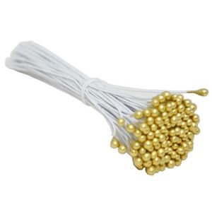 Pistilo Perolizado Médio Ref. EL 429-Dourado Pistilos Primor (100 unidades)