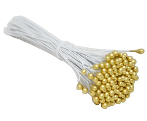 Pistilo-Perolizado-Medio-Ref.-EL-429-Dourado-Pistilos-Primor--100-unidades-